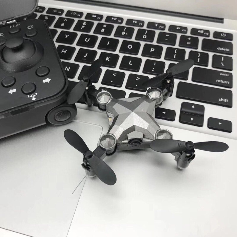 Máy bay mini flycam Mini DH150 có camera gấp gọn trong container