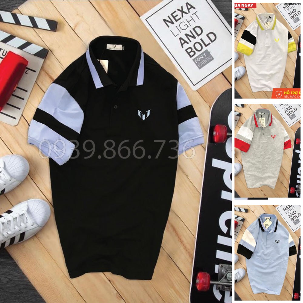 Áo Polo Thun Nam Cổ Bẻ Tay Ngắn Thiết Kế Theo Phong Cách Lịch Lãm , Sang Trọng ,Trẻ Trung | BigBuy360 - bigbuy360.vn