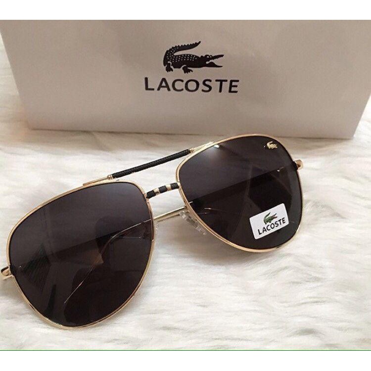 1G[P5005] Mắt kính chính hãng logo cá sấu Lacoste + Full phụ kiện GI03