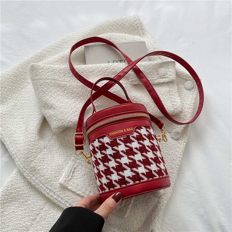 Túi Xách bucket Đeo Vai Sức Chứa Lớn Phong Cách Hàn Quốc Thời Trang Dành Cho Nữ 2022