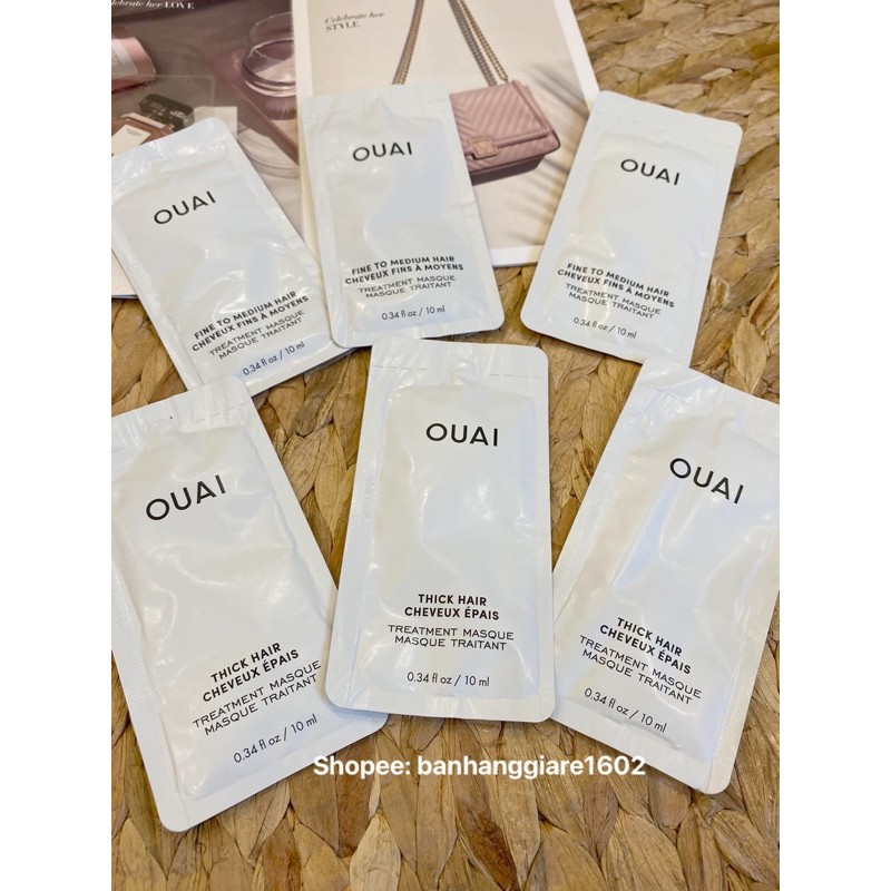 Bộ dầu gội, dầu xả Ouai (bill Sephora)