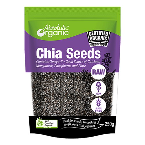 [ hàng có sẵn tại shop ] Combo 2 hạt chia Úc Organic chia seed 250g RÂT TỐT CHO THAI PHỤ