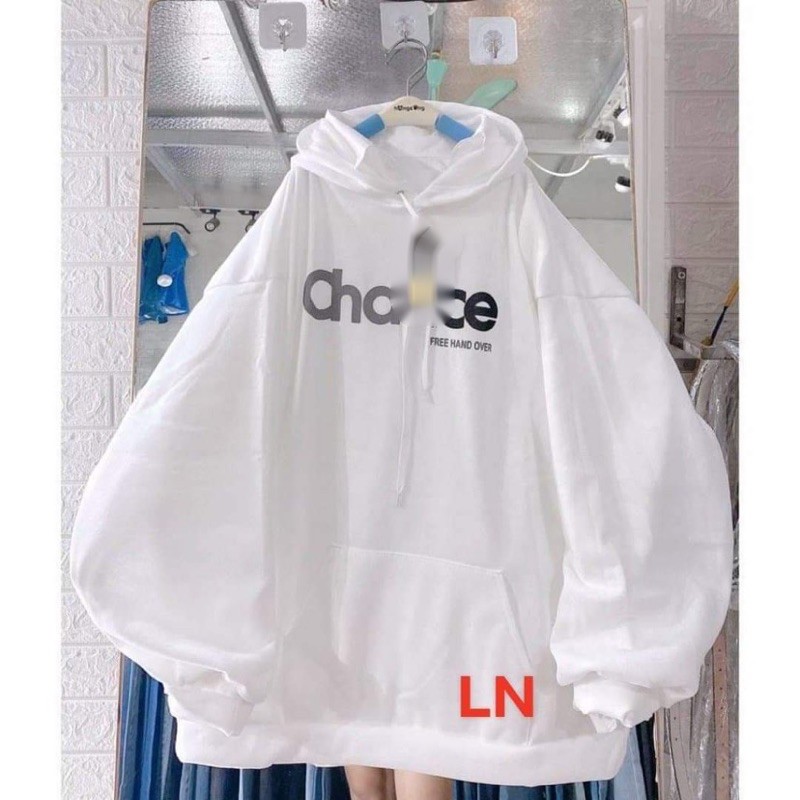 Áo hoodie chance LN11, Áo nỉ Unisex from rộng, Chất nỉ ấm mặc không xù, thiết kế phong cách - MODY