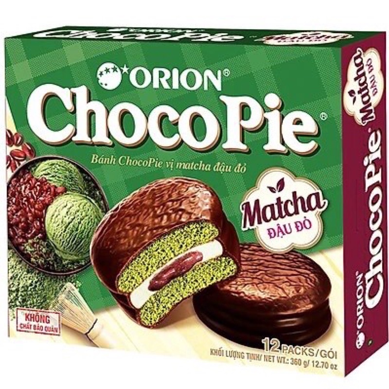 Bánh Orion Chocopie các vị  (12 bánh)