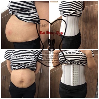 Đai Nịt Bụng Latex Corset Chuẩn Châu Âu