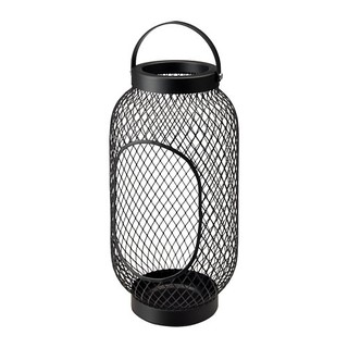Lồng Nến Màu Đen TOPPIG IKEA
