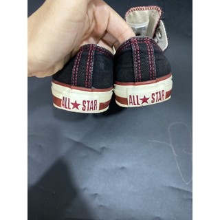 Giày Converse Đen Size 38 (Real 100%/2hand)