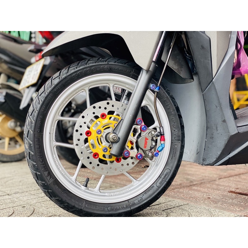 Combo heo thắng adelin cho Vario 125/150 mâm 4 lỗ