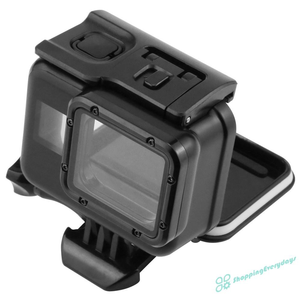 SV Ốp Lưng Chống Nước Đi Lặn 45m Cho Gopro Hero 7 6 5 Black