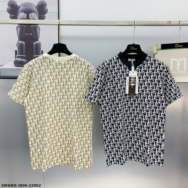 Áo Phông Nam Đi Ô In Full Họa Tiết - Áo Phông Đi Ô Đôi nam Nữ