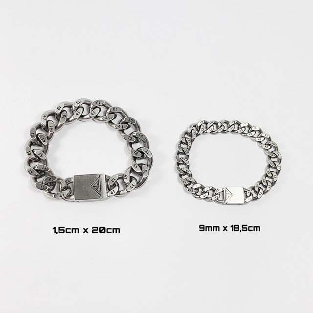 Vòng tay titan chốt nam châm 1341