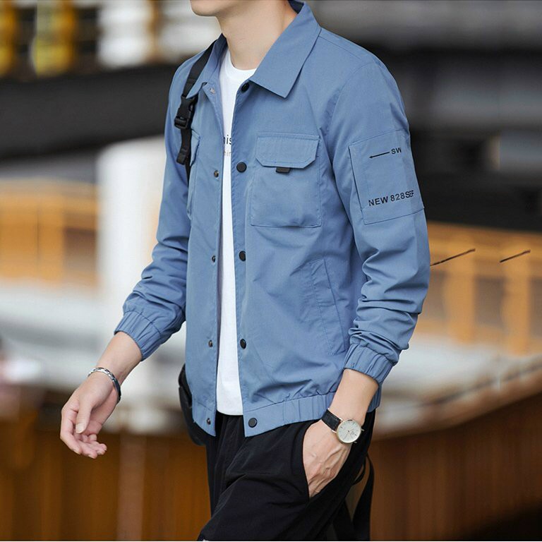 Áo khoác kaki bomber nam Gabo fashion AKAK112 trendy