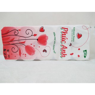 GIấy vệ sinh bịch 10 cuộn 3 lớp Phúc Anh