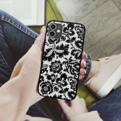Ốp lưng iphone hình flower black collage art minimalism đẹp sang chảnh  cho các dòng SAMSUNG PAP20210799