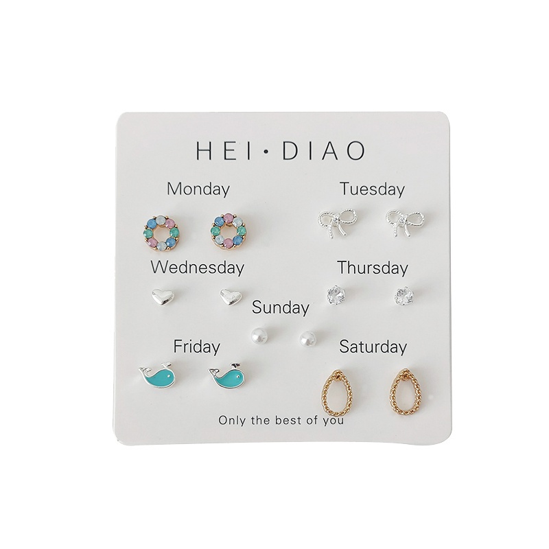 Bông tai thiết kế đơn giản dễ thương cho nữ