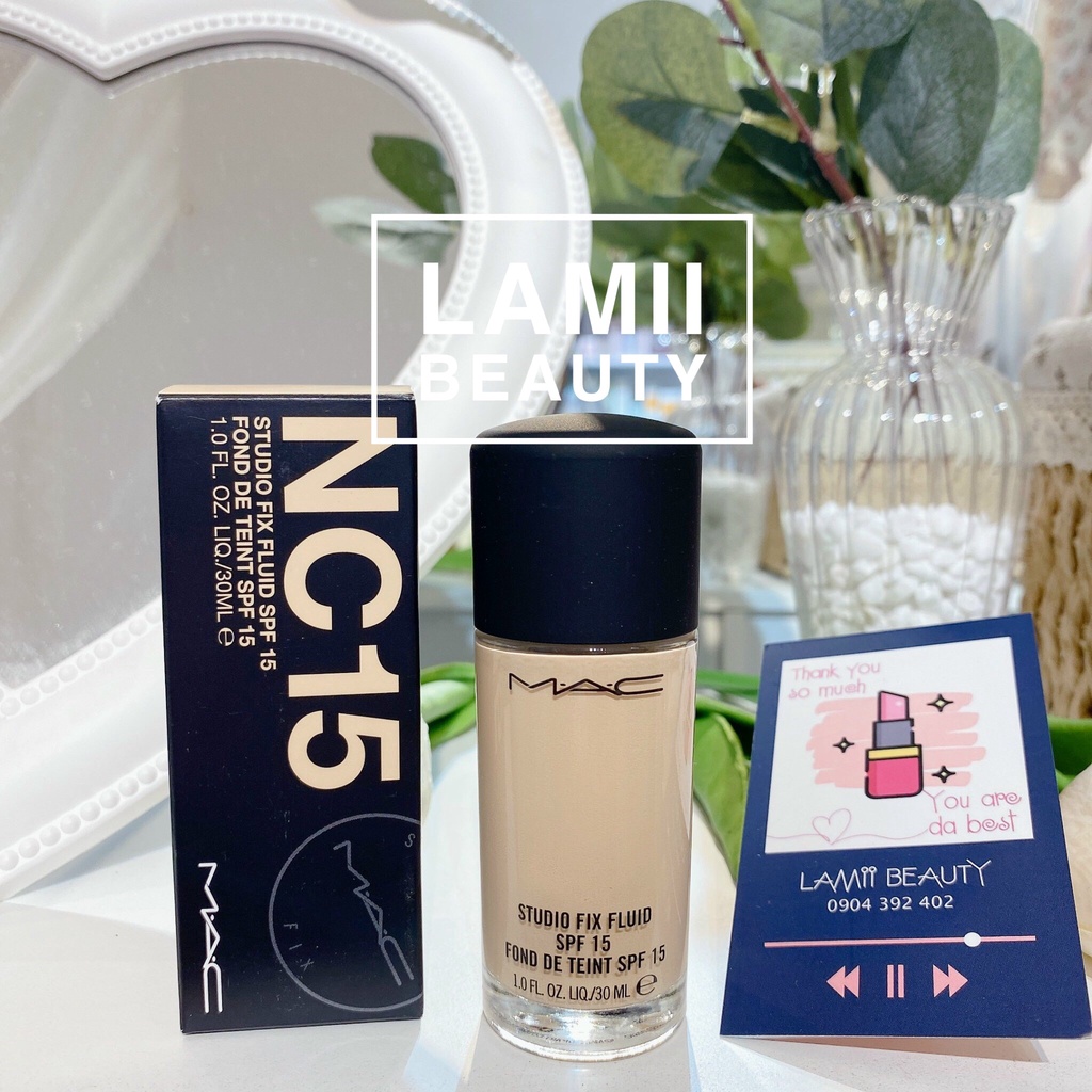 Kem nền MAC Studio fix fluid SPF 15 30ml - Lamii beauty