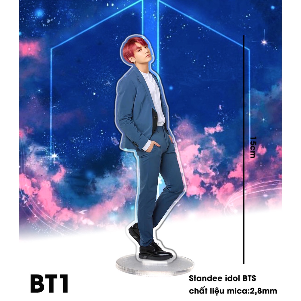 Standee BTS dễ thương không chịu nổi