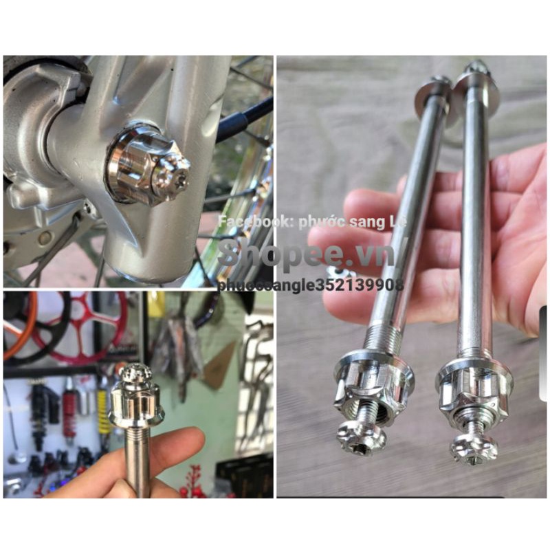 cặp cốt inox salaya mẫu mới nhất ốc túp cực kì chắc chắn.