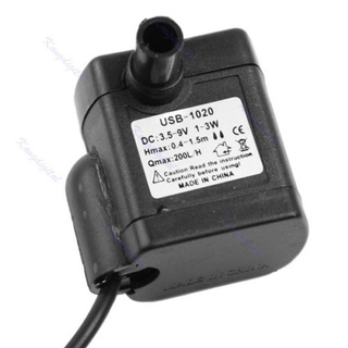Máy Bơm Chìm Dc 3.5v - 9v 3w Usb Cho Bể Cá