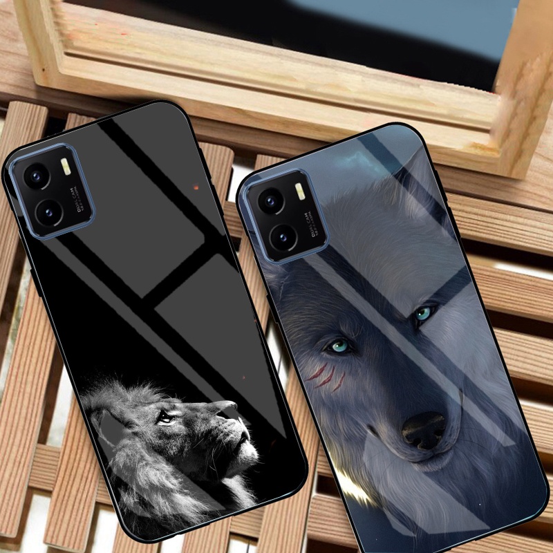 Ốp Lưng VIVO Y15S ,Y15A, Y01 mặt kính cường lực cao cấp thiết kế Độc Quyền