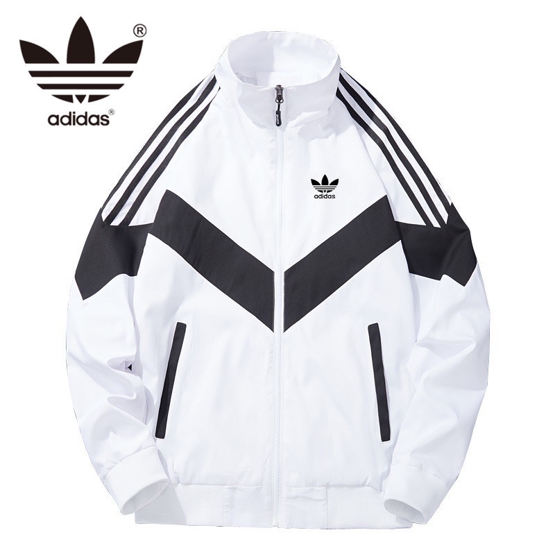 Áo Khoác Adidas Kiểu Dáng Đơn Giản Năng Động Thời Trang Dành Cho Cặp Đôi