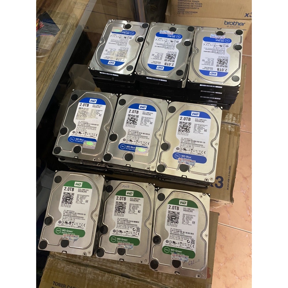 Ổ Cứng HDD 3.5inch 6TB | 4TB | 2TB | 1TB cho PC,camera  - Hãng Western , Seagate - Bảo hành 24 tháng !!!