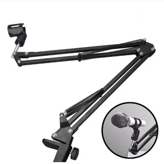 Màng Lọc Âm và Chân Kẹp mic Thu Âm -Giá Đỡ Mic Livestream - Giá Treo Mic