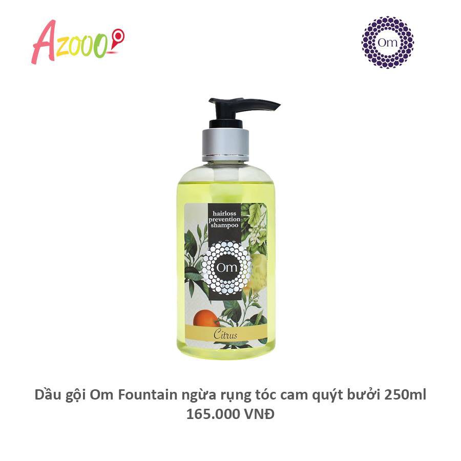 Dầu xả ngăn rụng tóc tinh dầu Cam Quýt Bưởi Citrus Om Fountain 250ml.azooo