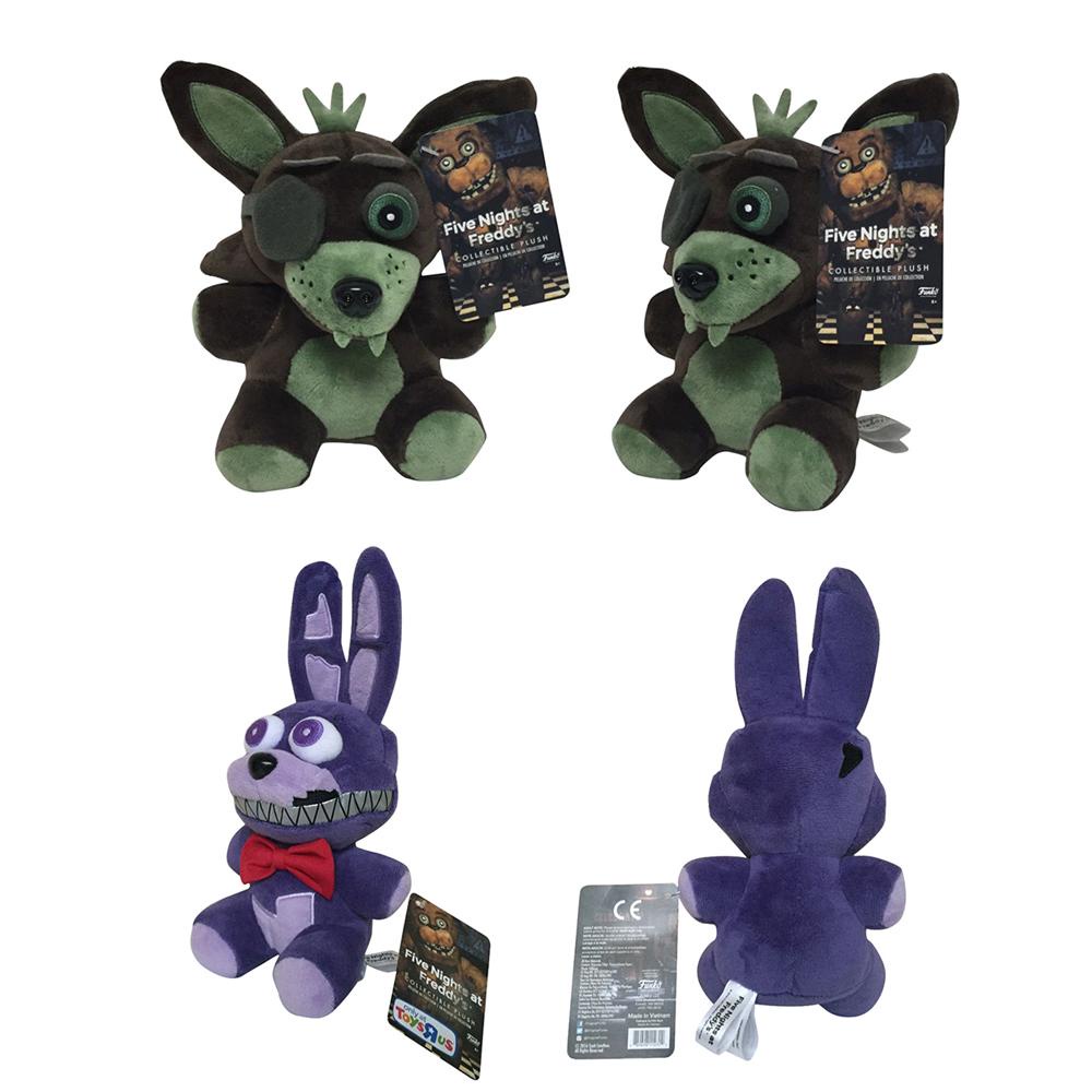 Gấu Nhồi Bông 18cm Trong Phim Hoạt Hình Chica Bonnie Duck FNAF Nightmare Freddy