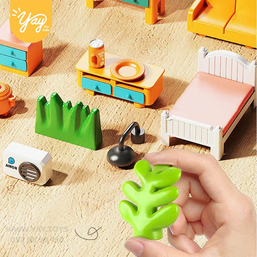 Lắp ráp &amp; Xây Dựng Biệt Thự Cho Bé 3+ - Feelo