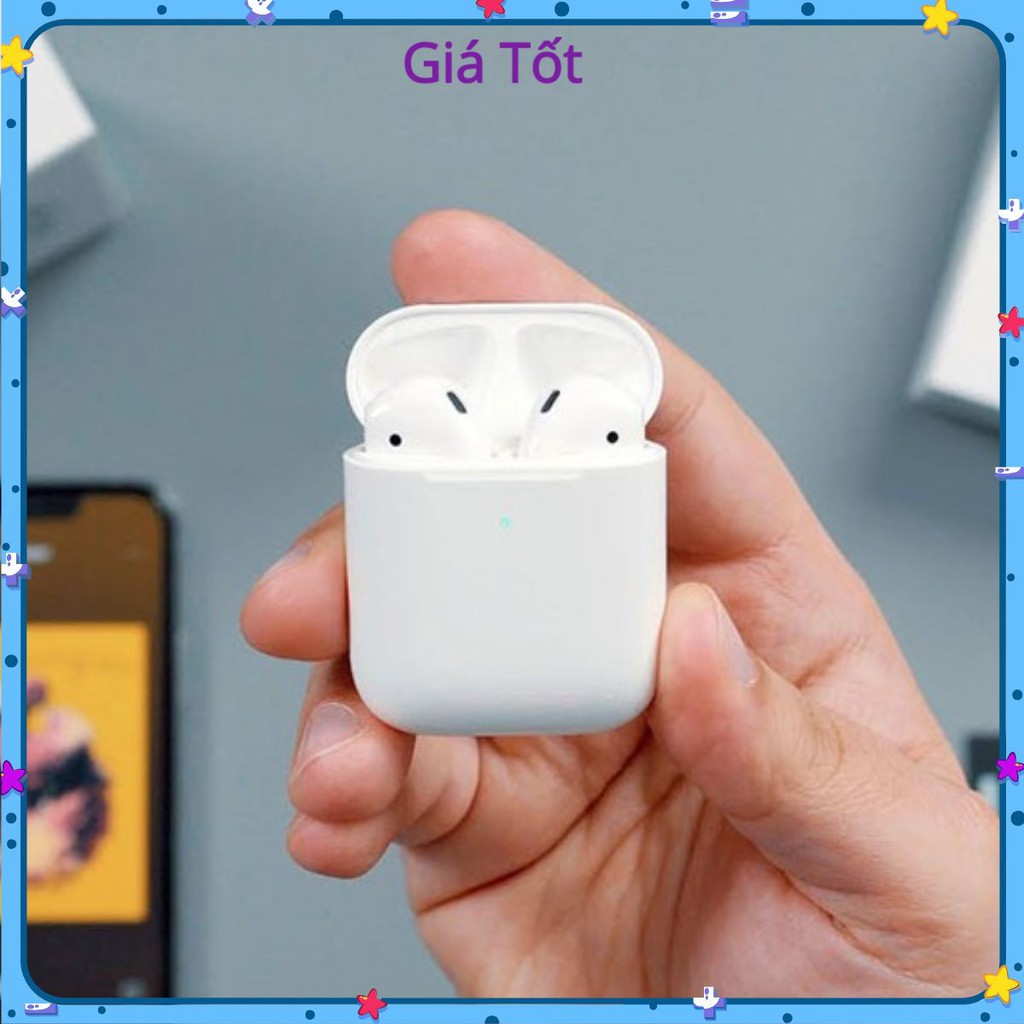 [AIRPODS 2] tai nghe bluetooth không dây nhét tai đổi tên định vị Phiên Bản Airpod 2 cao cấp Laza_Store