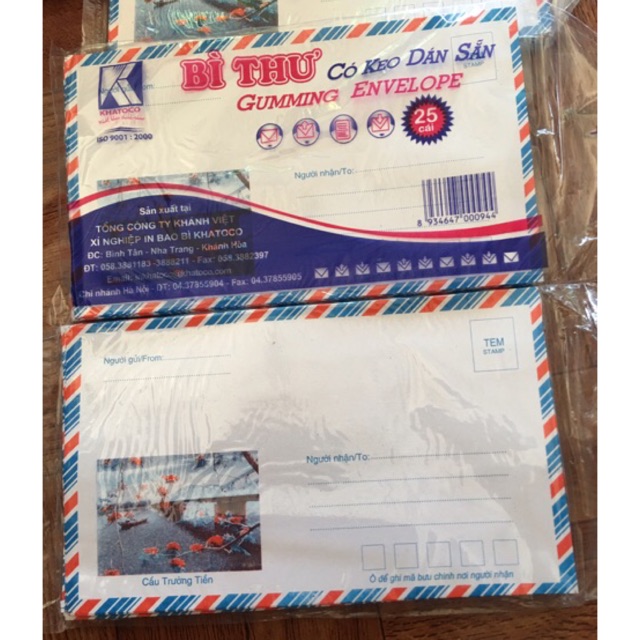 Phong bì / bì thư (20-22 chiếc ) loại đẹp
