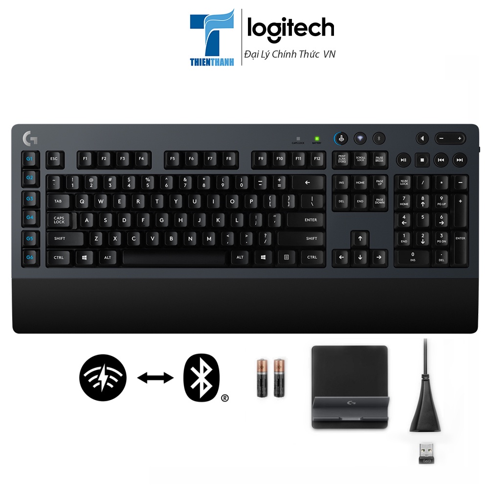 Bàn Phím Game không dây Logitech G613 LIGHTSPEED