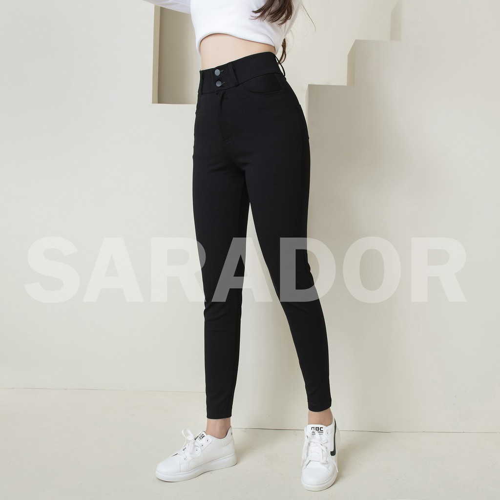 [Giá sỉ] Quần legging 4 túi asos siêu hack chân, vải cotton đanh đẹp siêu co dãn không cắn chỉ