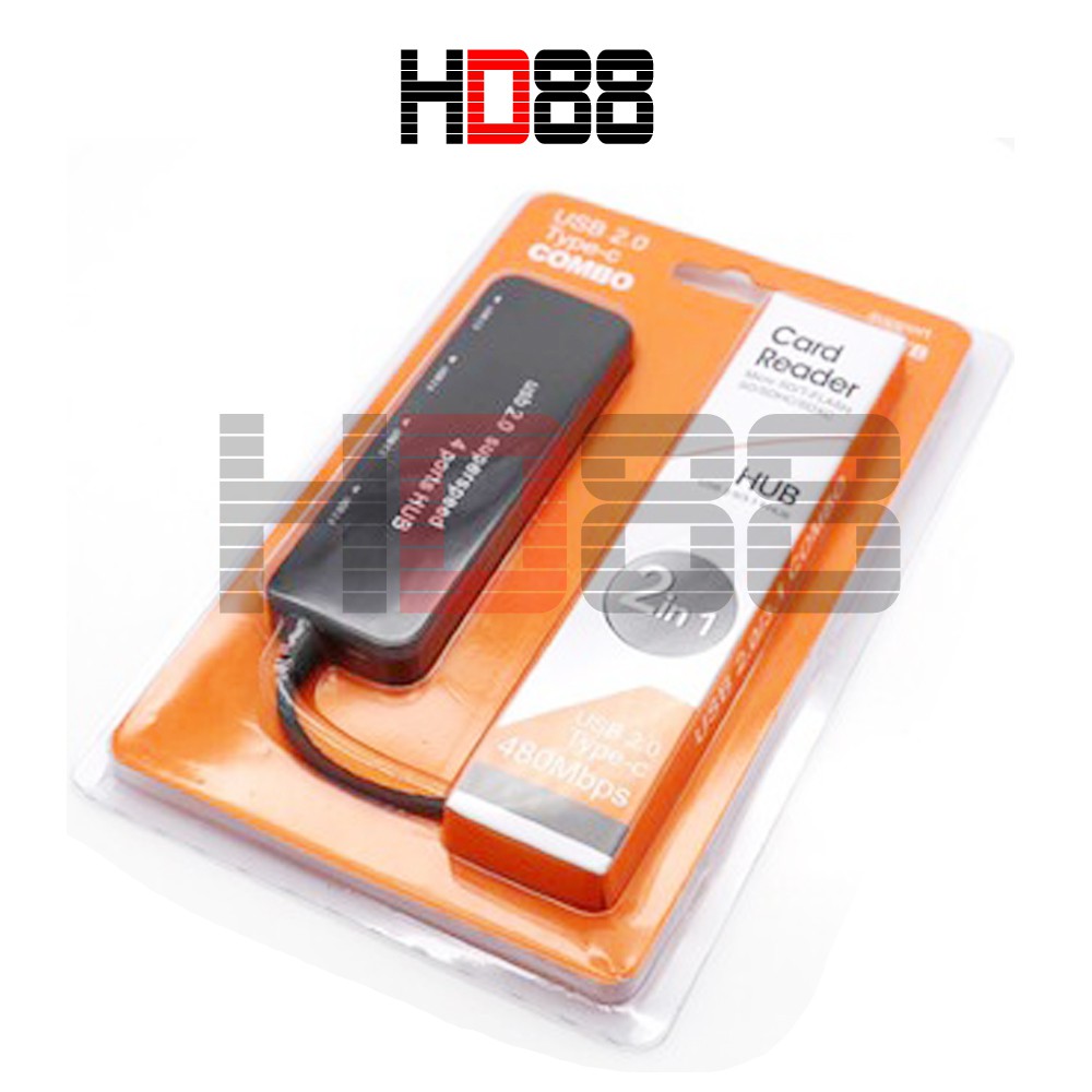 Hub usb 4 cổng cho máy tính - HD88