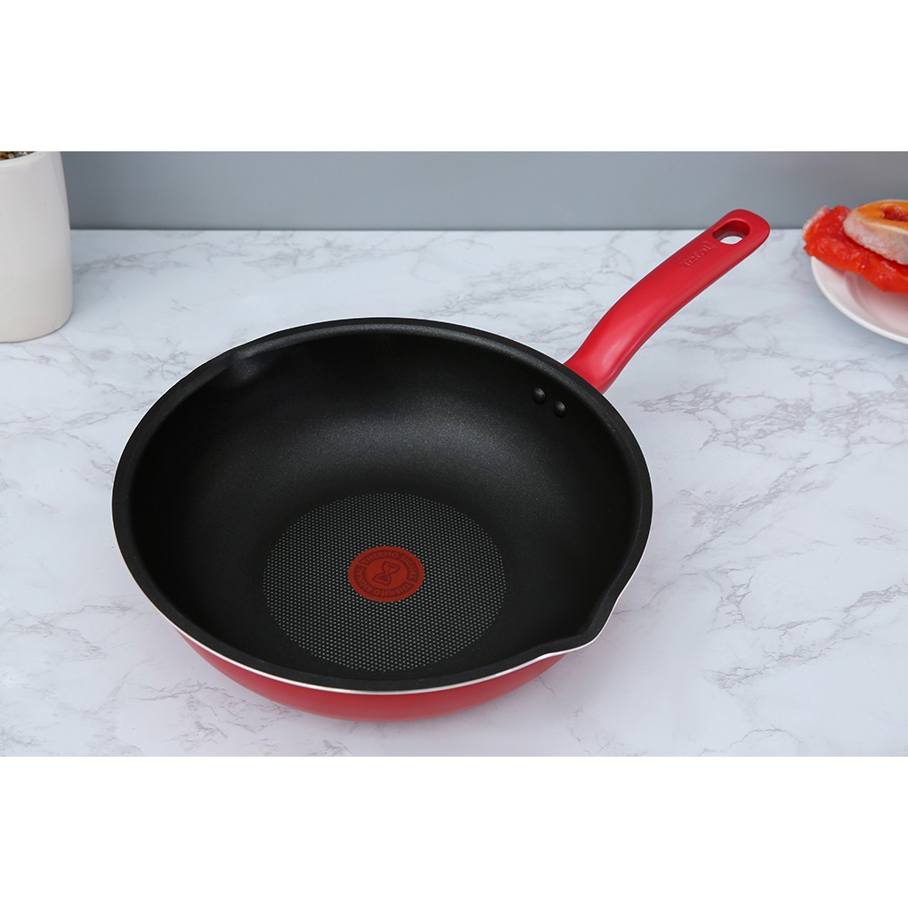 Chảo chiên xào sâu lòng đáy từ Tefal So Chef G1358695 - 28 cm