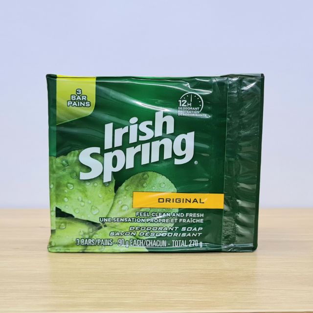 Combo Xà bông cục Mỹ IRISH SPRING Original 3 cục 270g | BigBuy360 - bigbuy360.vn
