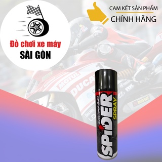 Xịt dưỡng sên Spider , bôi trơn sên xích xe máy Spider Spray 600ml, hàng xịn giá tốt, hàng xịn giá tốt