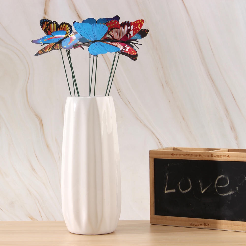 Bộ 10 Bươm Bướm Nhiều Màu Sắc Trang Trí Sân Vườn