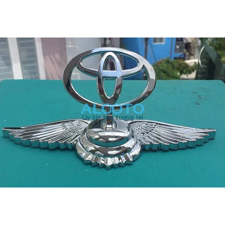 Biểu tượng logo độ theo hãng xe Mazda, Toyota, Hyundai, Honda... cánh chim đặt nắp capo CAO