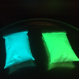 Bột dạ quang kèm dầu hoặc keo set 100gr kèm dầu (keo)