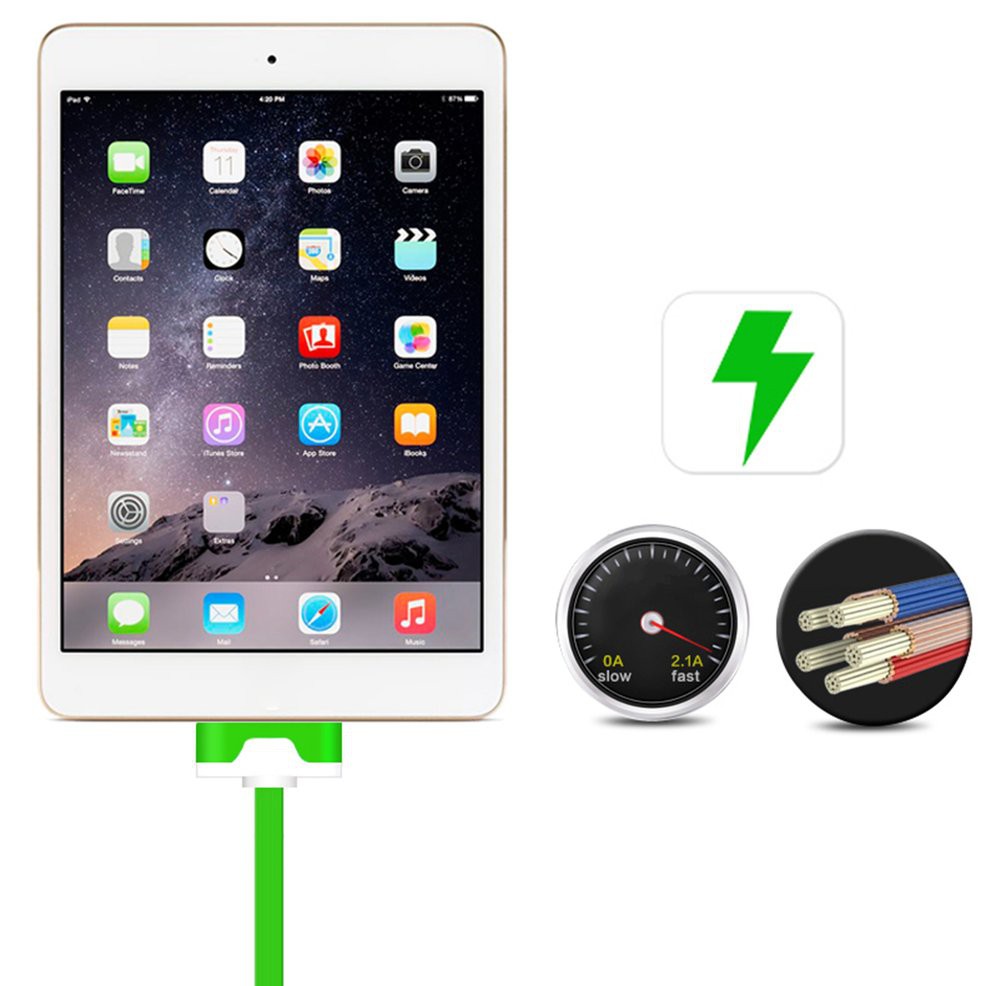 Dây Cáp Sạc / Truyền Dữ Liệu Usb Cho Apple Ipad 3 / Iphone 4 4s