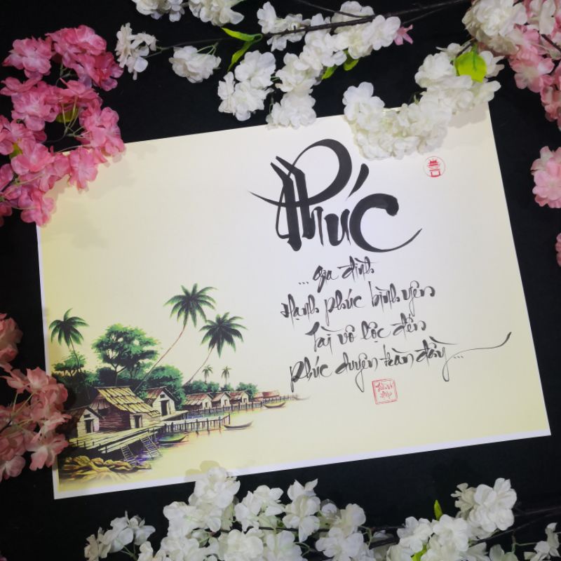 Thư pháp chữ Phúc