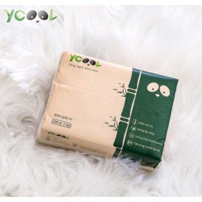 ''Chuyên Sỉ/Lẻ &quot; Giấy ăn𝑭𝑹𝑬𝑬𝑺𝑯𝑰𝑷Giấy ăn gấu trúc khăn giấy tre YCOOL 1 thùng 30 gói .1 gói 260 tờ 4 Lớp''Dai-Mền-Mịn''
