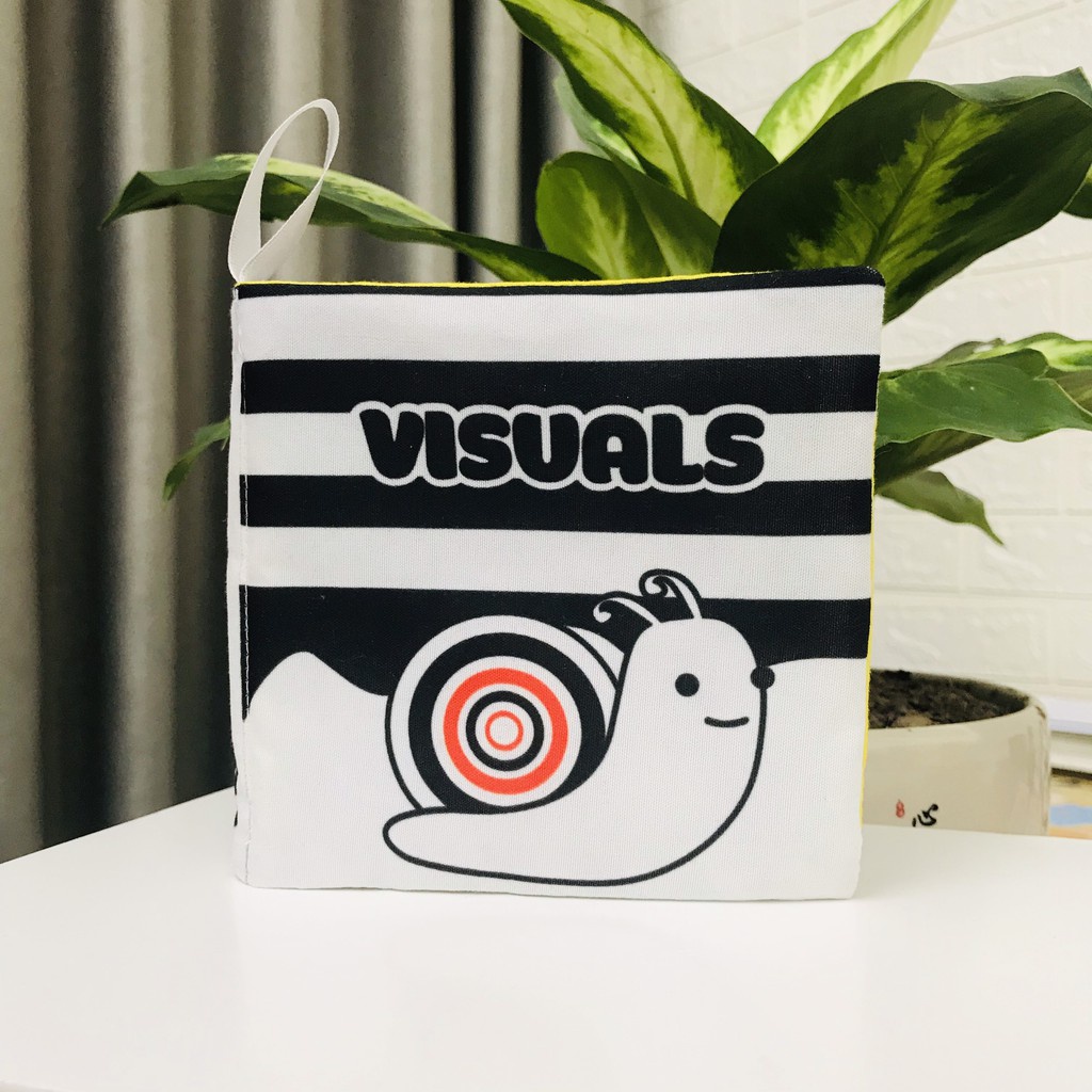 Sách vải cho bé 8 chủ đề Lalala Baby made in Việt Nam - Mini Cloth Book - Hobi Store