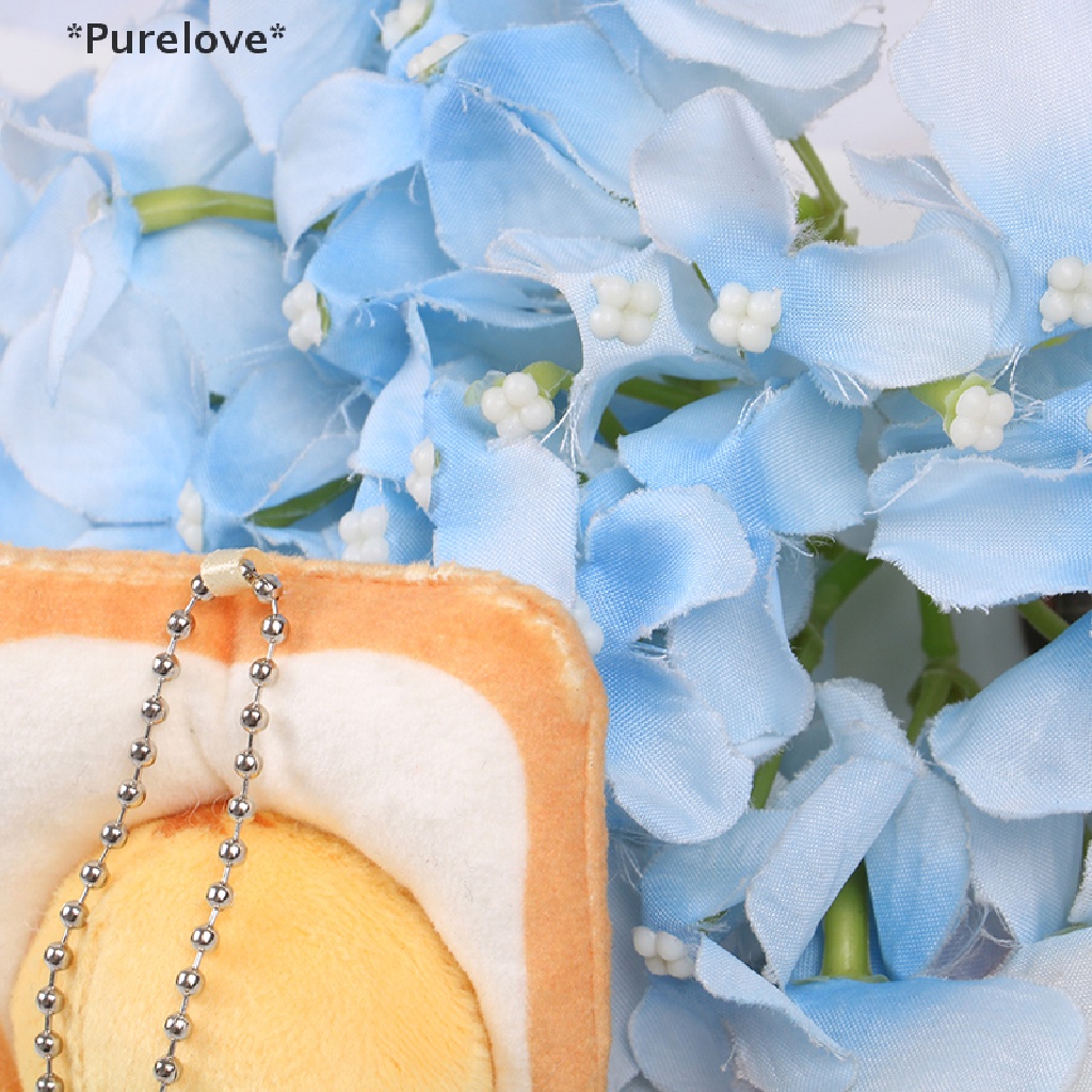 [Purelove] Thú Nhồi Bông Hình Mèo Bánh Mì / Mèo Vàng Nhỏ Có Móc Treo Trang Trí [Hot