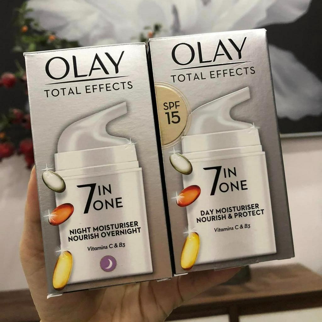 Kem dưỡng Olay Total Effects 7 In One Day - Night Moisturiser Nourish 50ml