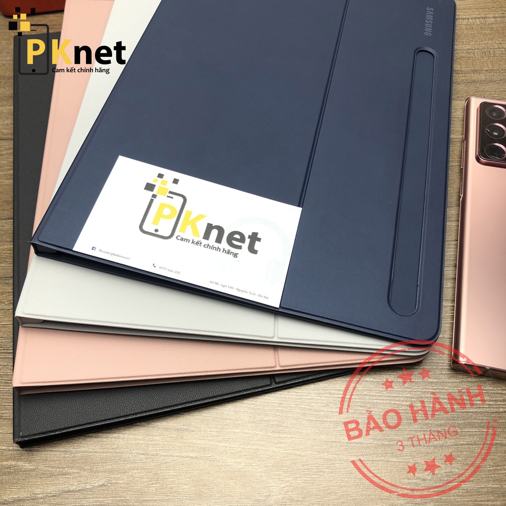 Bao da Tab S7 / Tab S8 Book cover Chính Hãng Samsung, Nobox