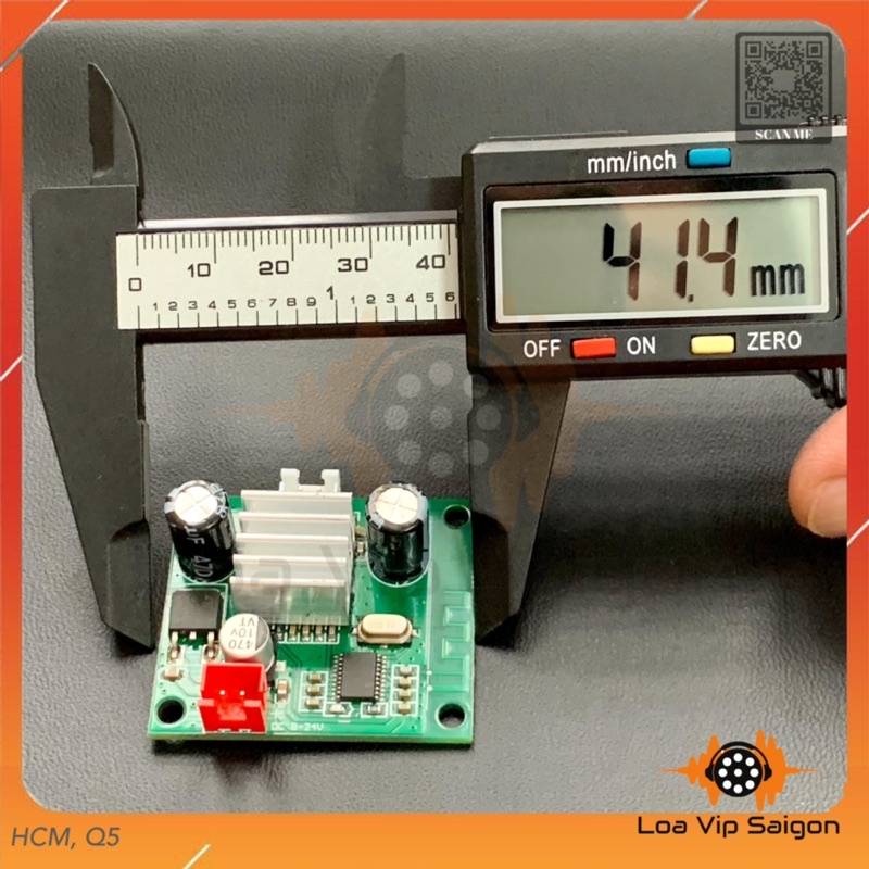 [VER 2] Mạch Công suất TWS, chip Mỹ TPA3110 mono 1x25w, Bluetooth 5.0, âm thanh chuẩn, công suất thực