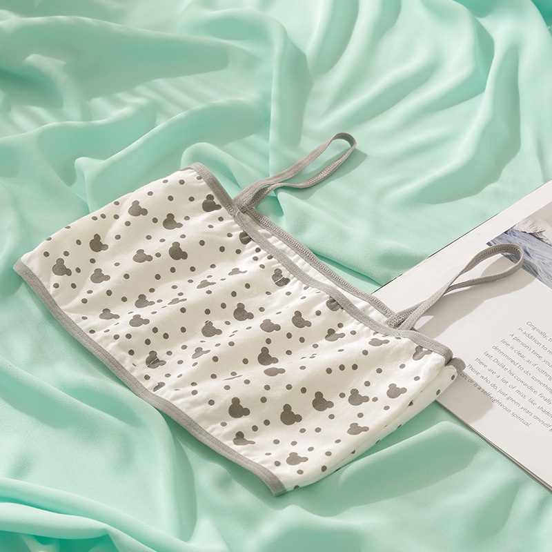 1 Áo Ngực Thể Thao Thoáng Khí Họa Tiết Hoạt Hình Cho Bé Gái Tuổi Teen